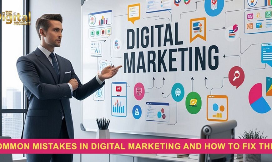 Common Mistakes in Digital Marketing and How to Fix Them